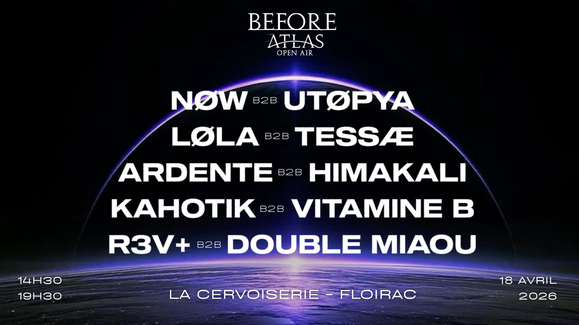 Open Air : Before Atlas Cover