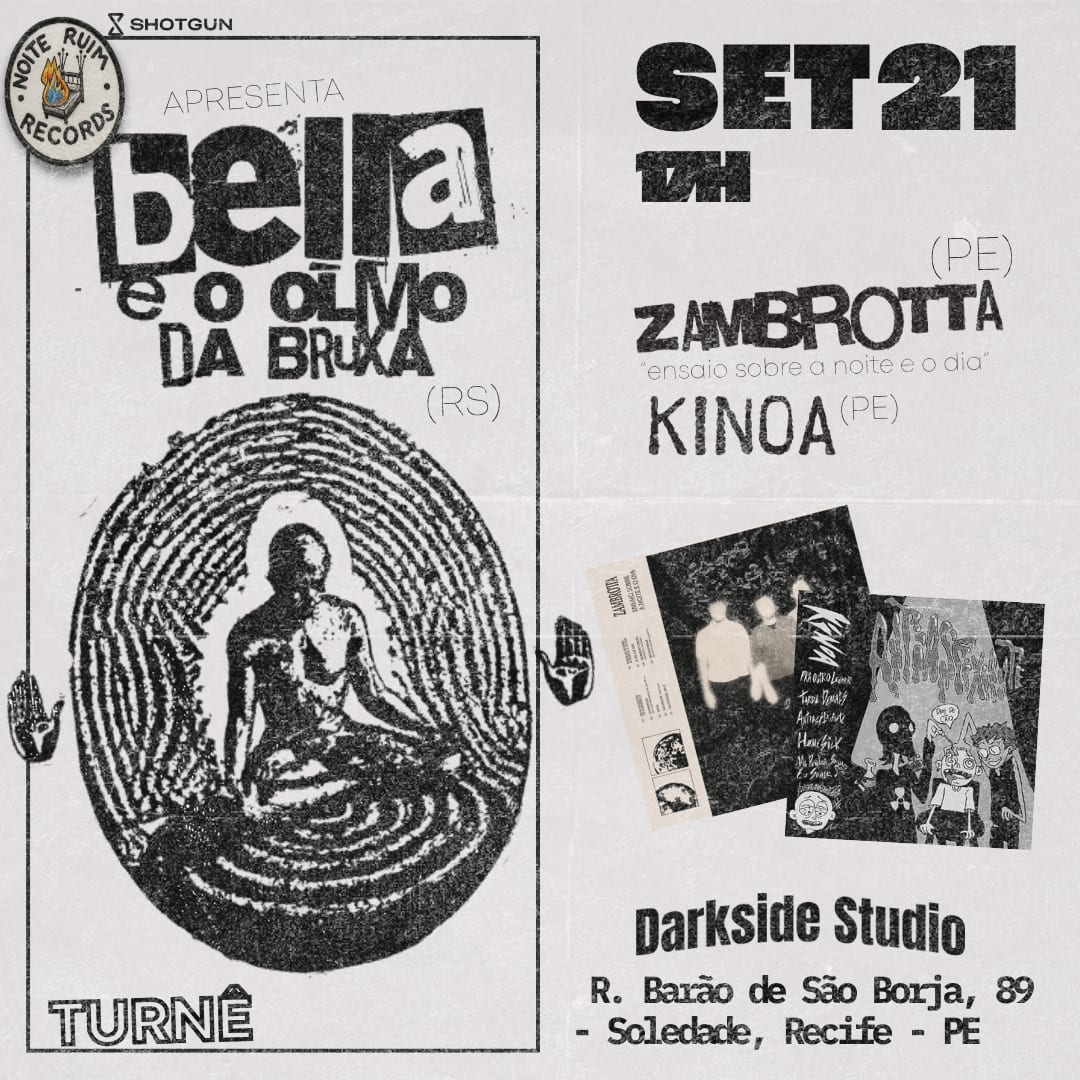 Noite Ruim Apresenta: Bella + Zambrotta + Kinoa Cover