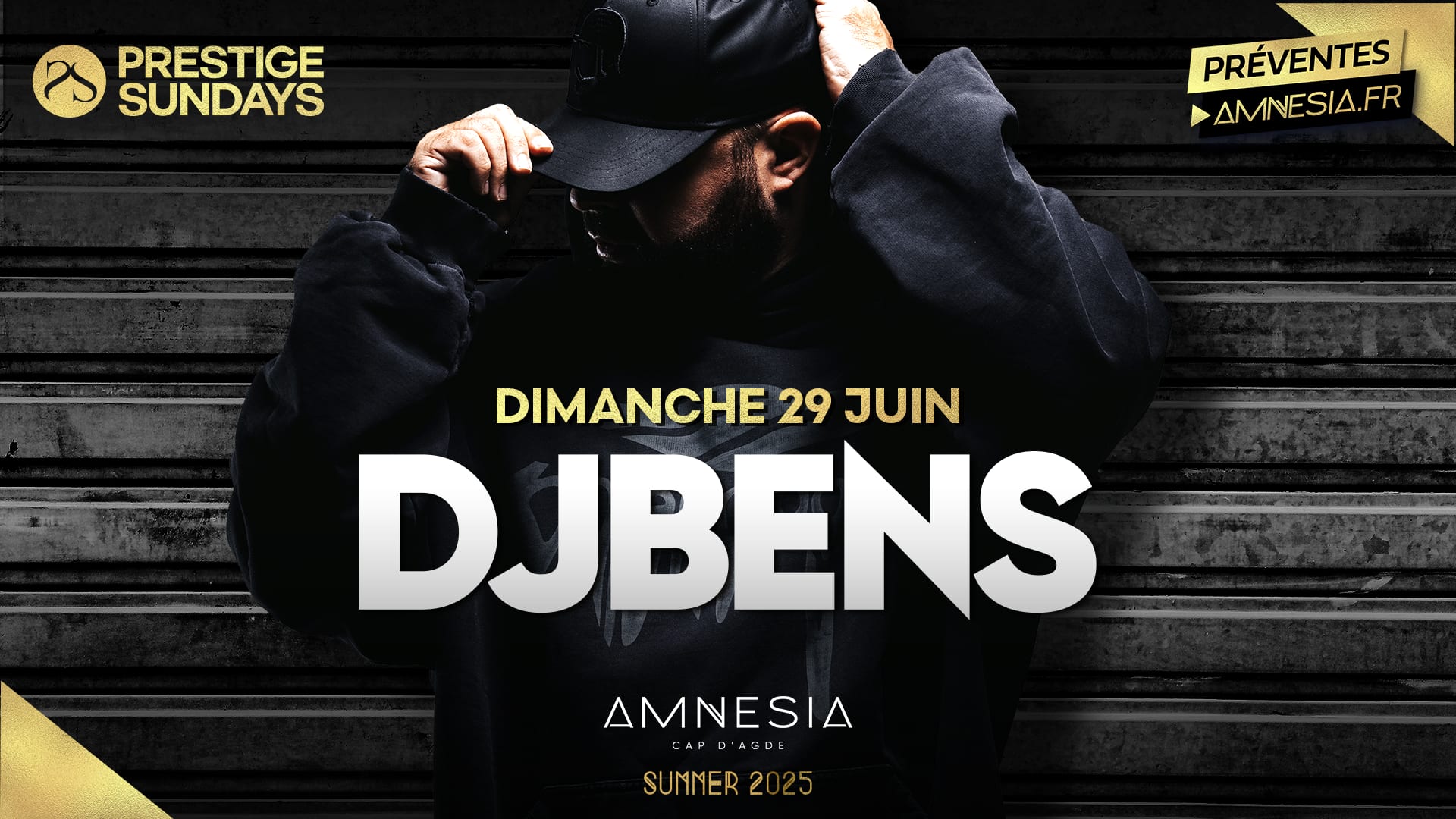 Prestige Sundays @ Amnesia Cover