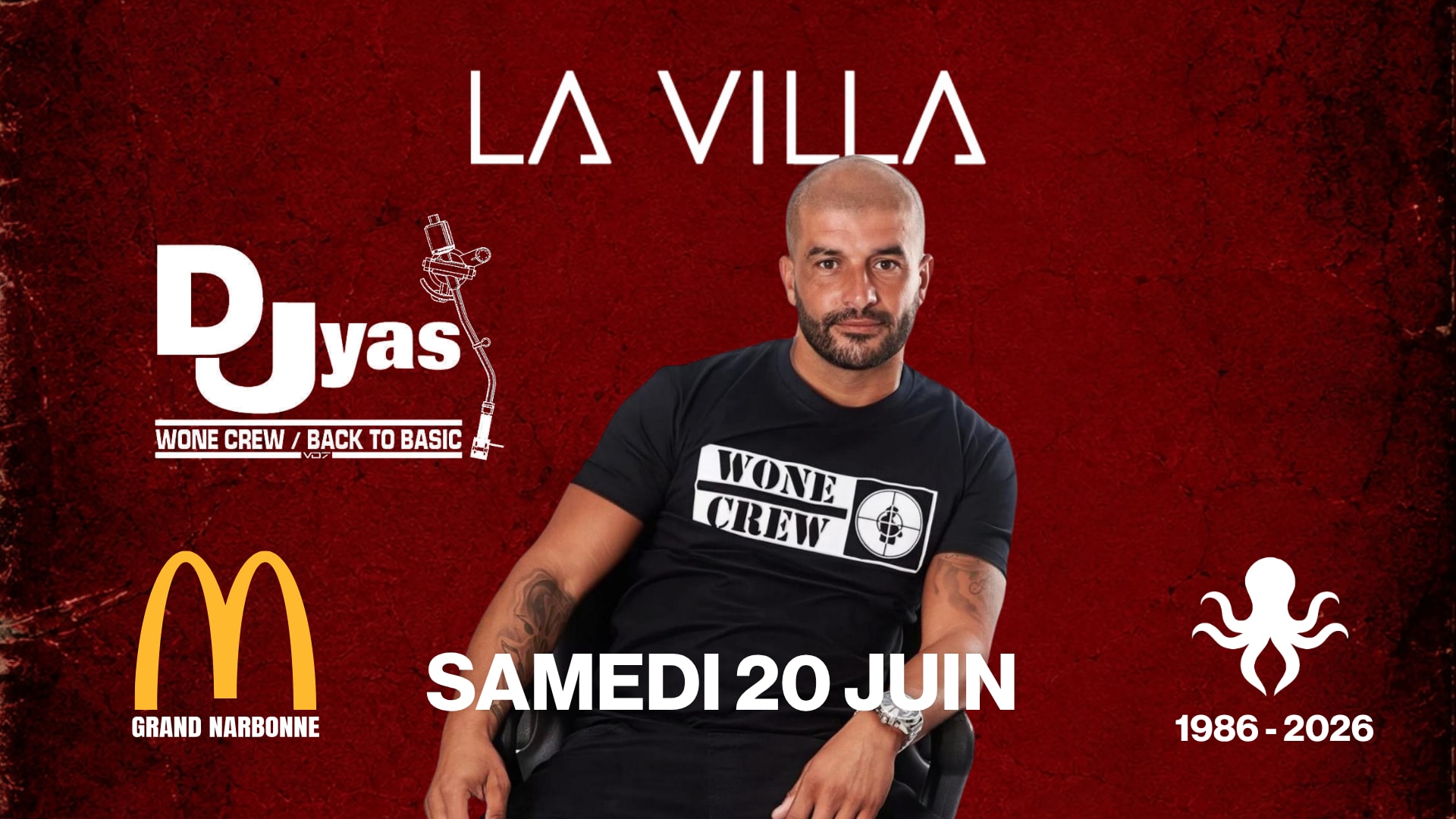 Dj Yas À La Villa Gruissan Cover
