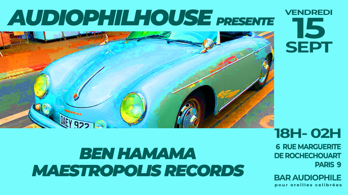 Audiophilhouse Reçoit Ben Hamama & Maestropolis Records Cover