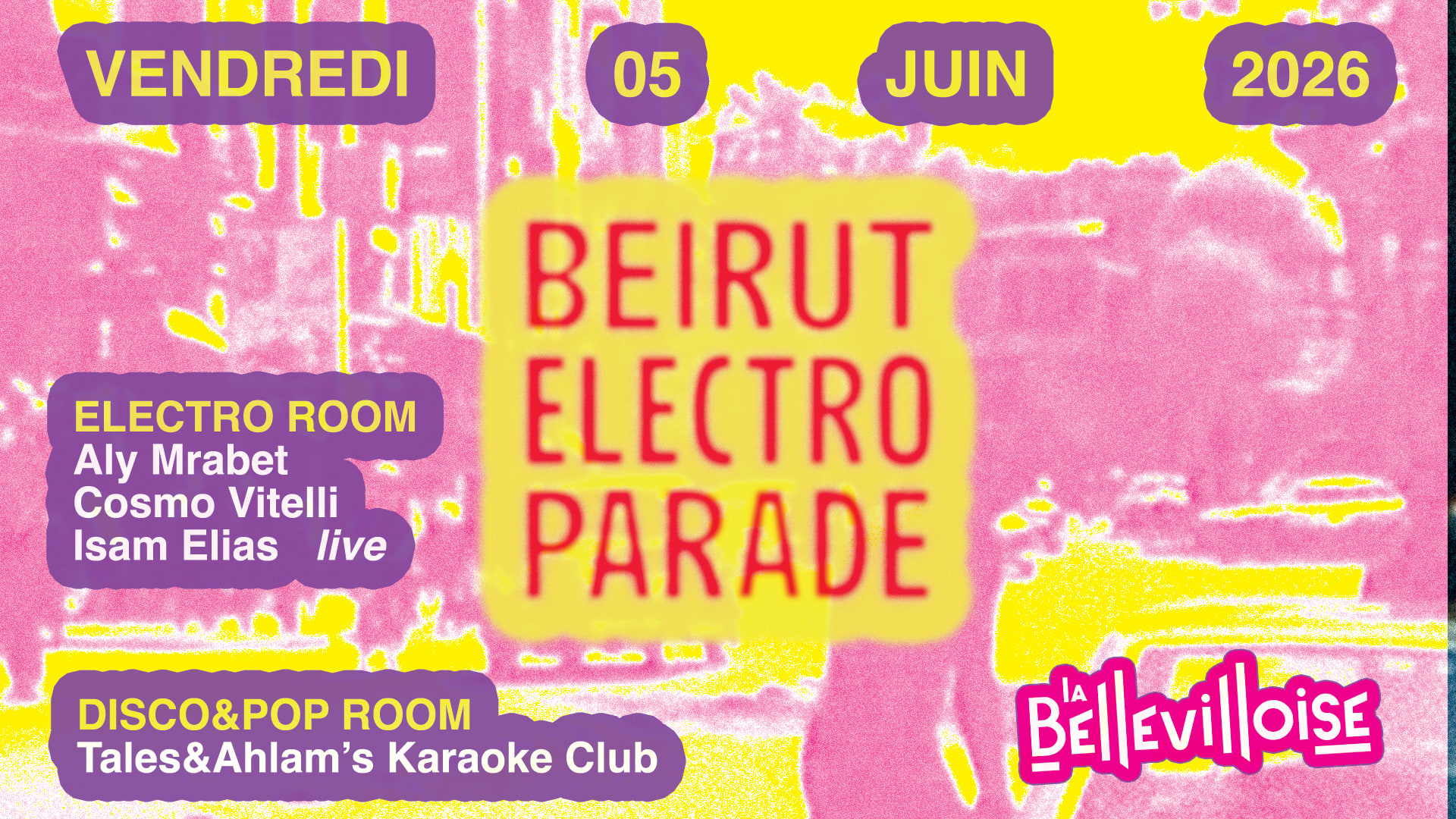 Beirut Electro Parade | 05.06.26 Cover