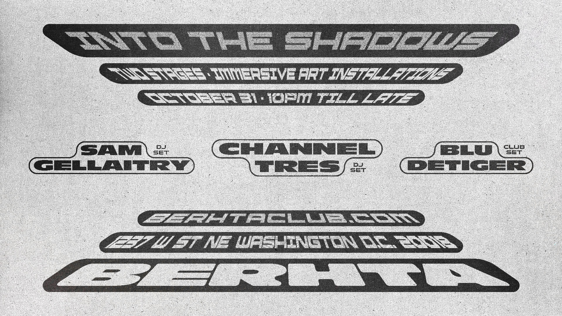 Into The Shadows: Channel Tres - Sam Gellaitry - Blu Detiger Cover