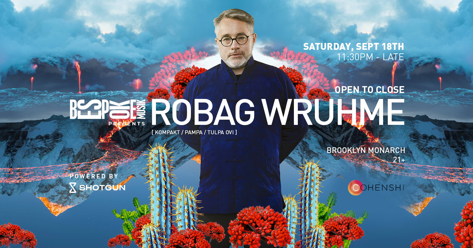 Bespoke Musik Presents Robag Wruhme (Open To Close) Cover