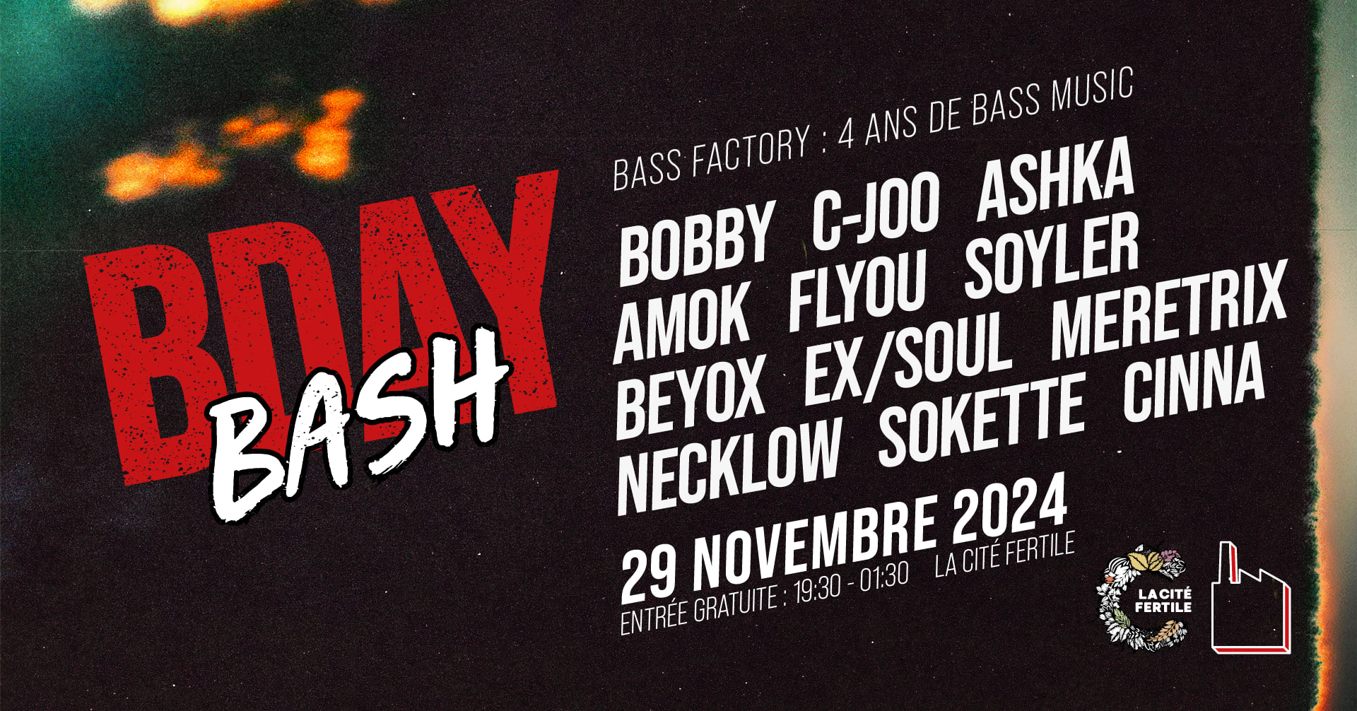 Bass Factory Birthday Bash : 4 Ans De Bass Music ! Cover