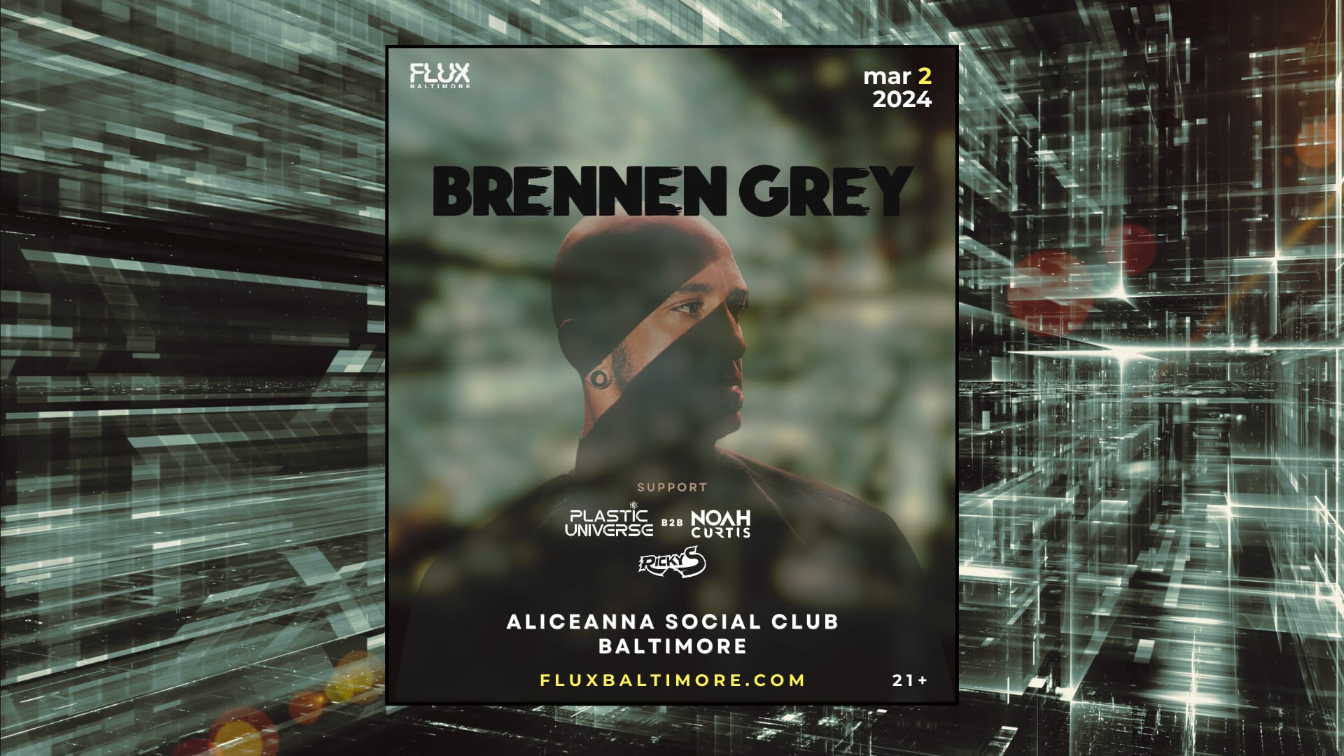 Flux Presents: Brennen Grey Cover