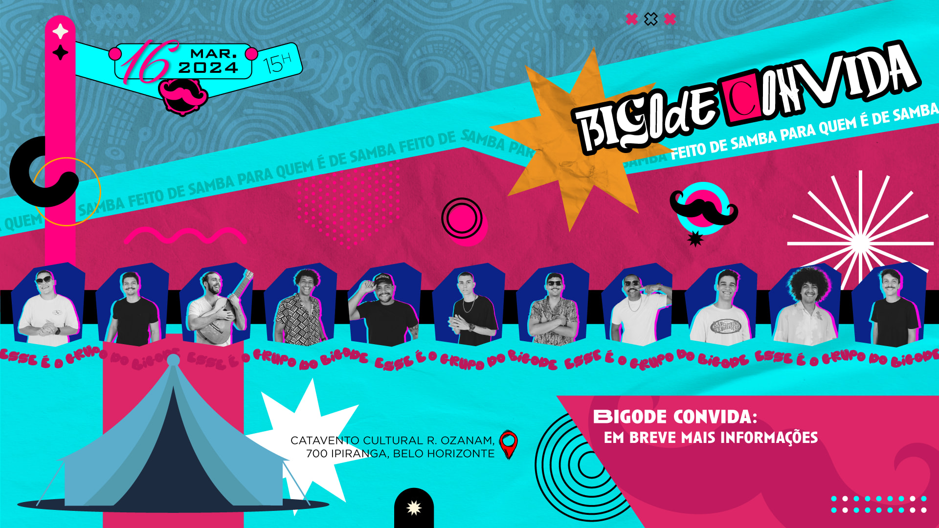 Bigode Convida Cover