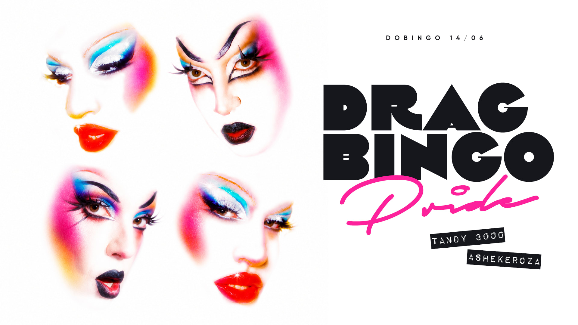 Drama Bar's Pridedrag Bingo With Ashekeroza & Tandy 3000 Cover