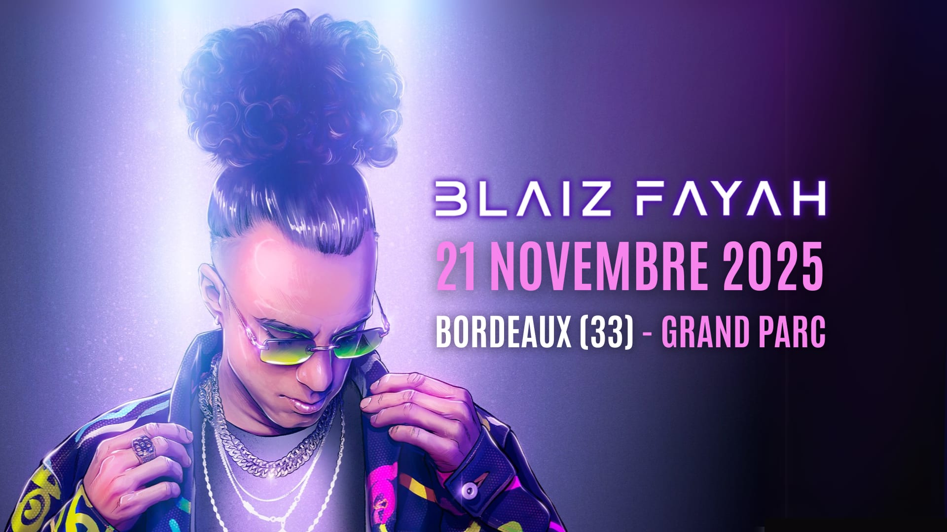 Blaiz Fayah Tour 2025 Cover