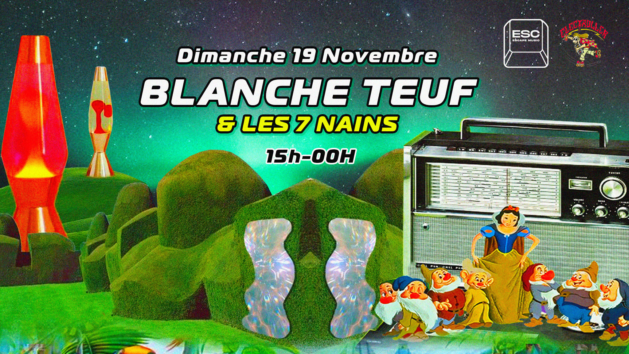 Electroller X Esc : Blanche Teuf & Les 7 Nains Cover