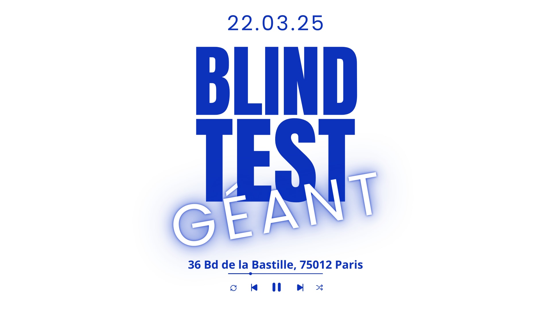 Blind Test Géant By Guru Cover