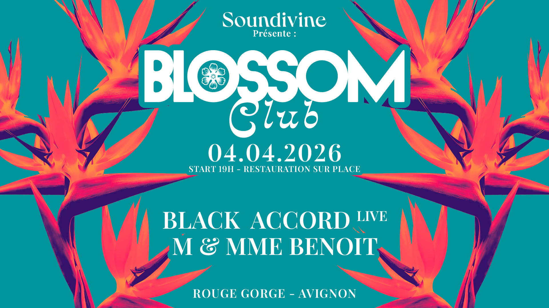 Blossom Club W/ Black Accord Cover