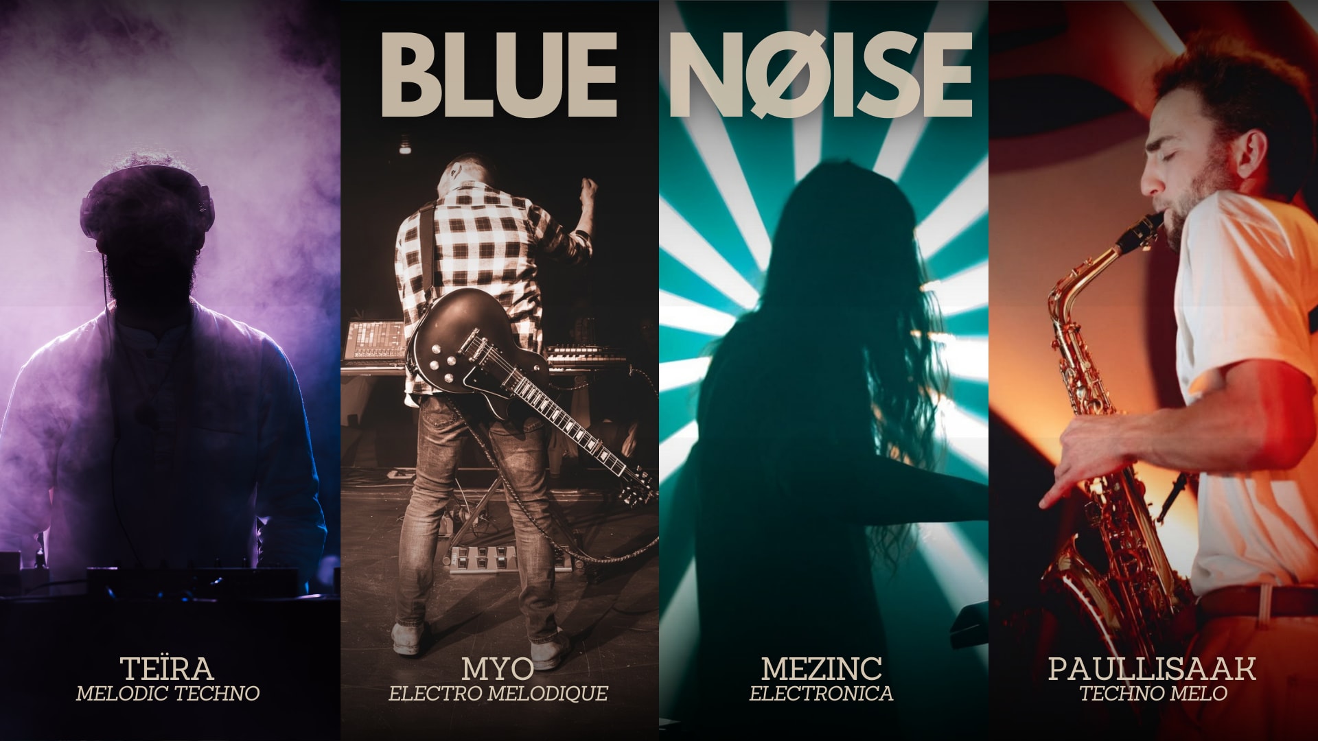 Blue Noise - Live Electronic Music Cover