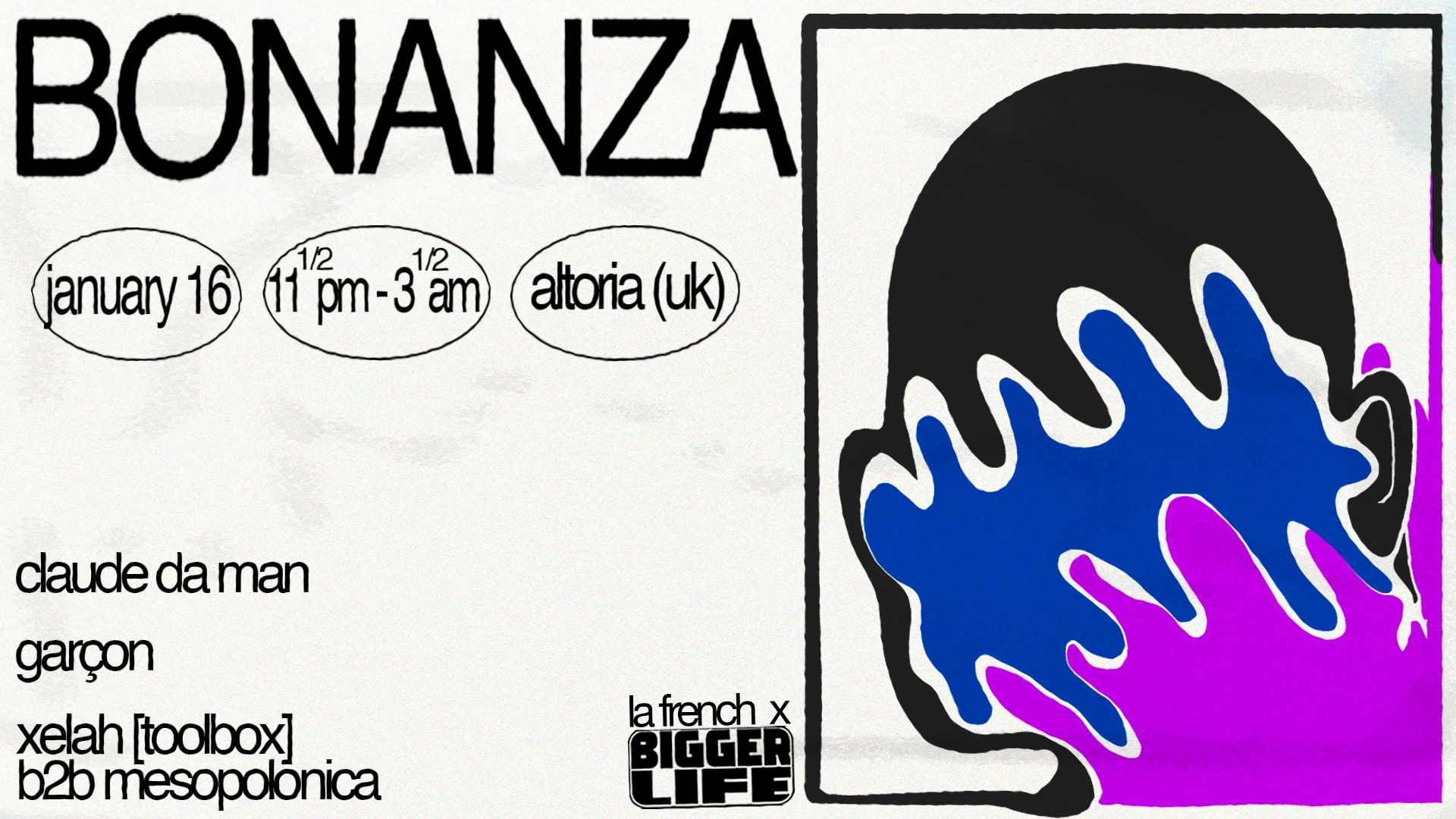 Bonanza By Bigger Life X La French Cover