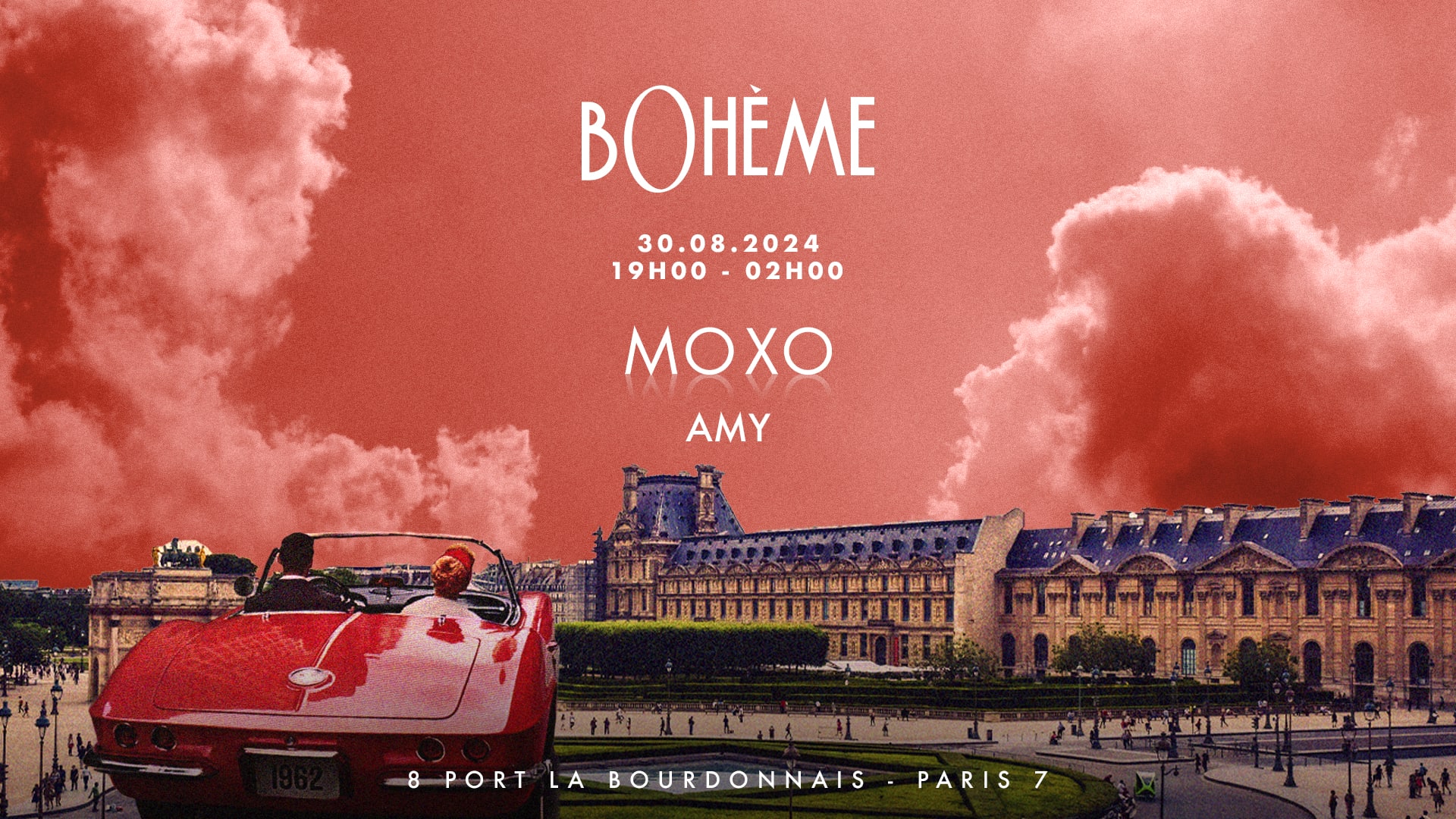 Bohème Paris Présente Moxo - 30 Aout Cover