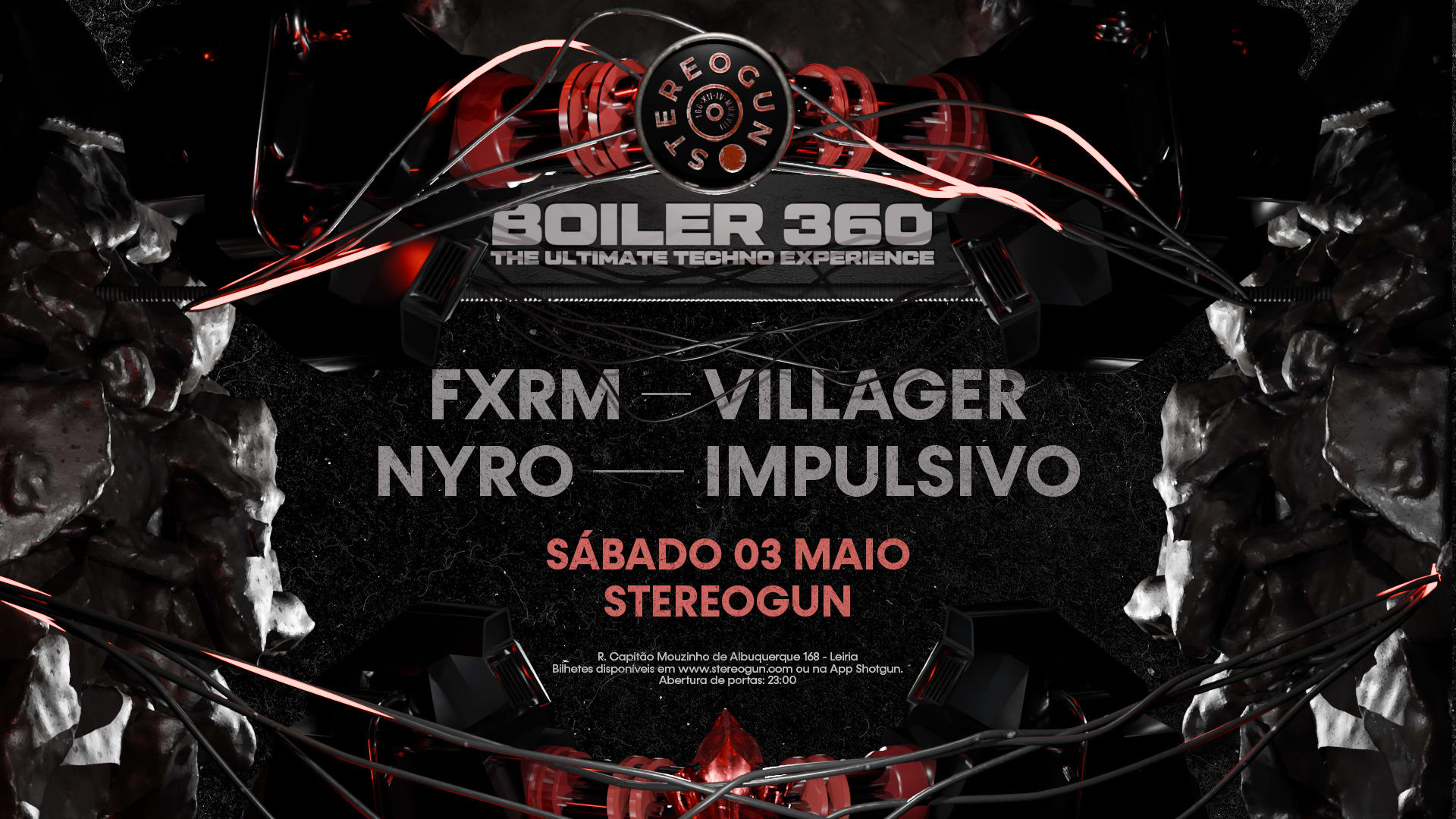 Boiler 360 Na Stereogun Cover