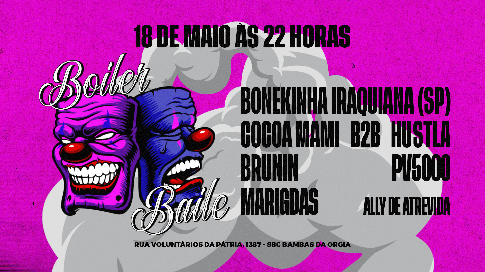 Boiler Baile Com Bonekinha Iraquiana (Sp) Cover