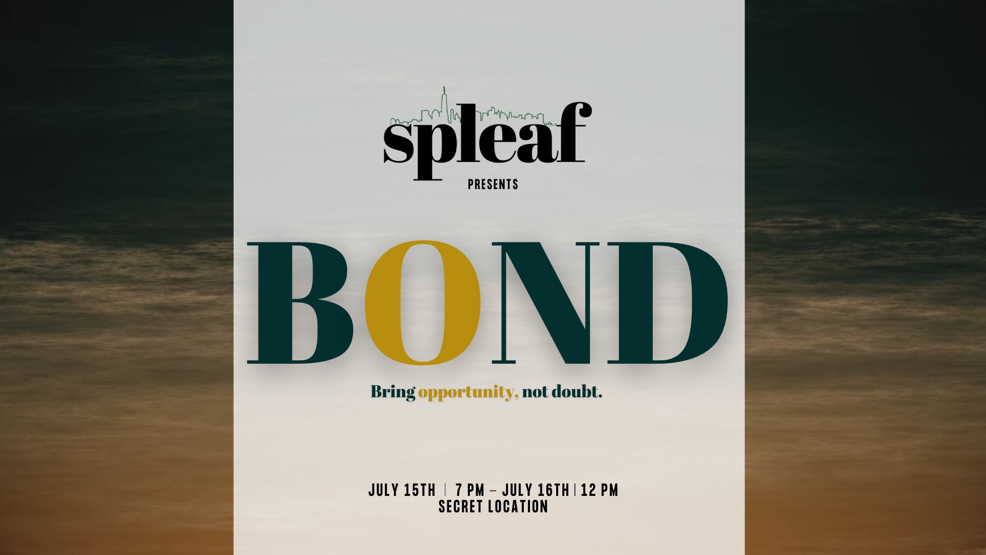 Bond Cover