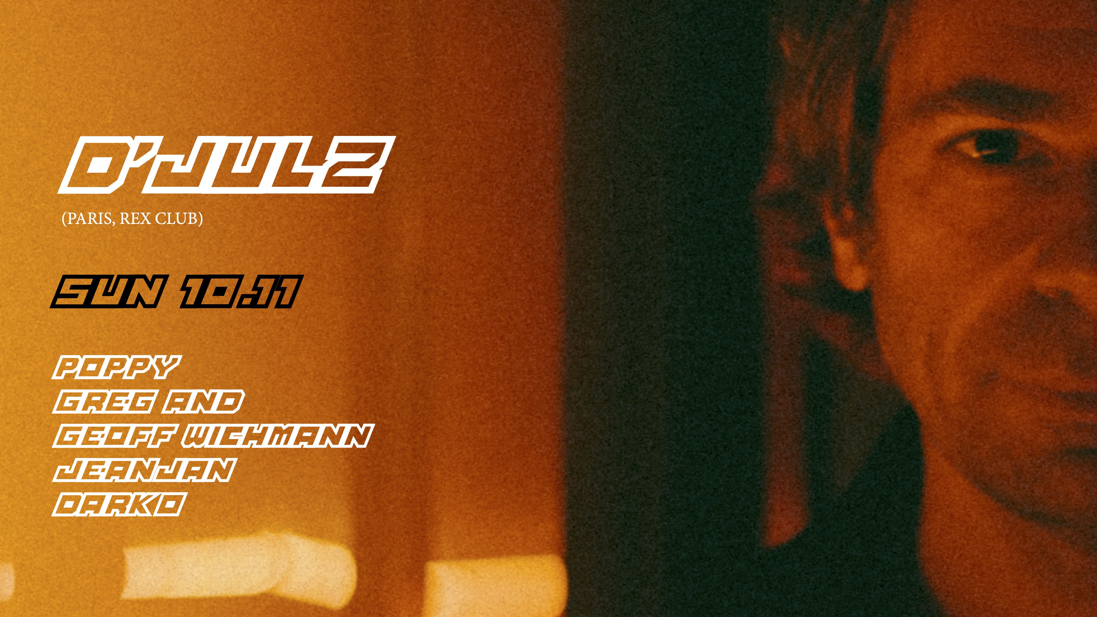 D'julz @ Bonnefooi Sunday 10.11.24 Cover