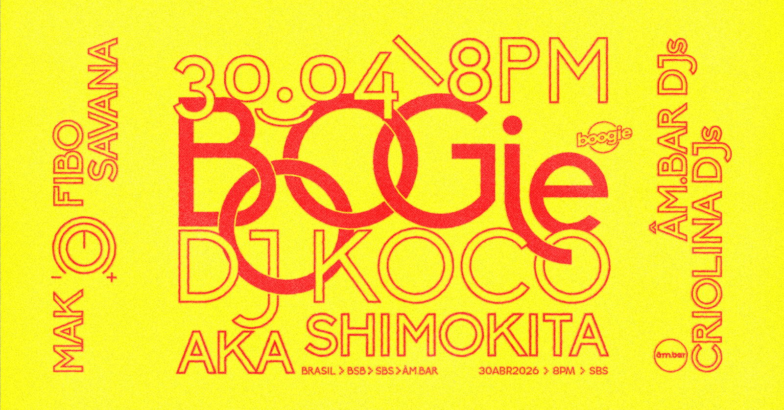 Boogie C/ Dj Koco Aka Shimokita (Japão) Cover