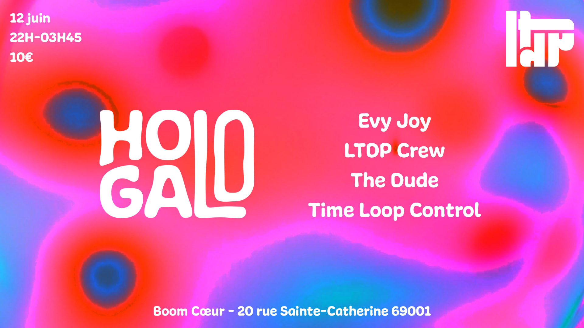 Hologalo - Evy Joy, Ltdp Crew, The Dude, Time Loop Control Cover