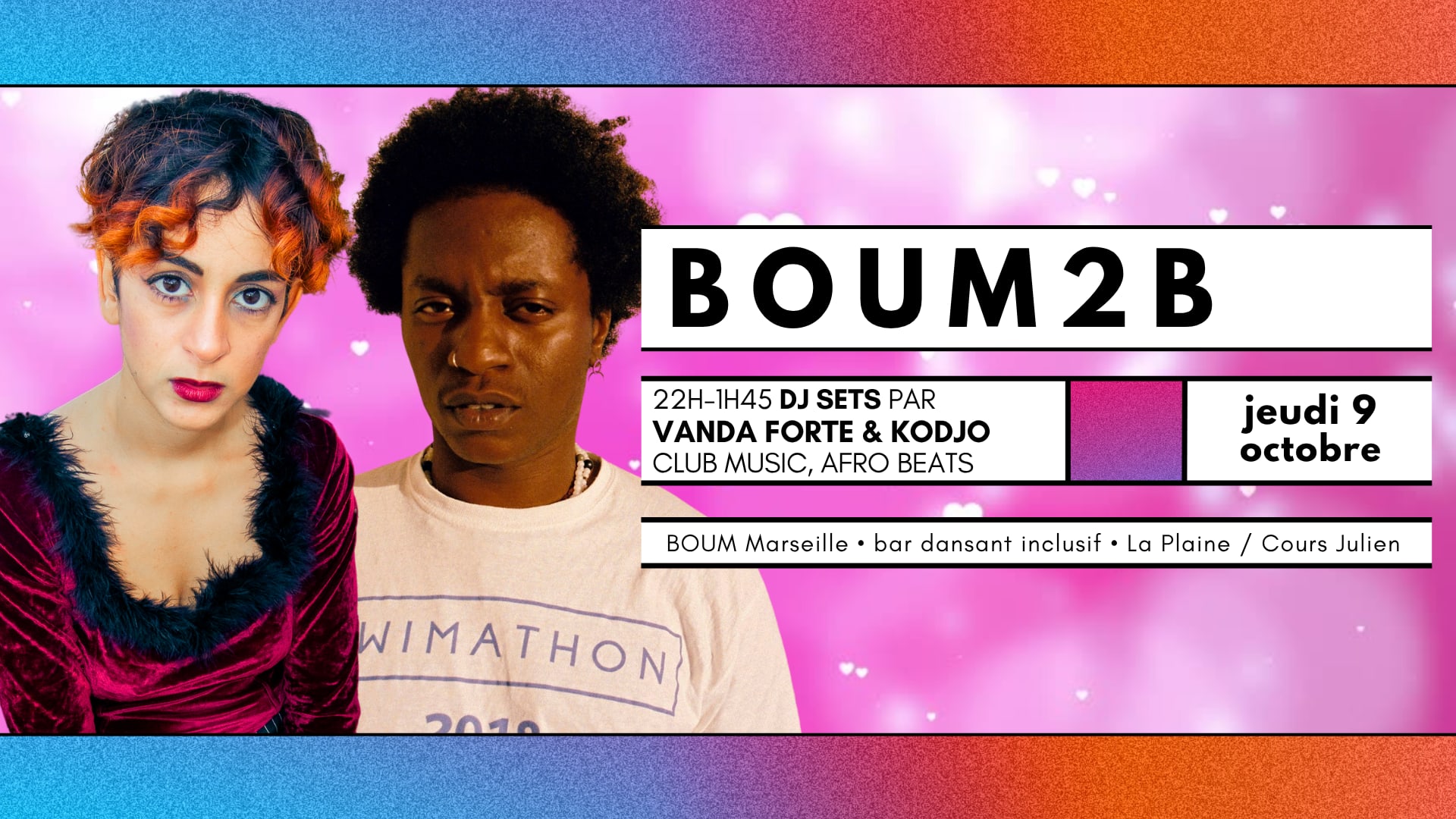 Boum2b - Dj Sets Par Vanda Forte & Kodjo Cover