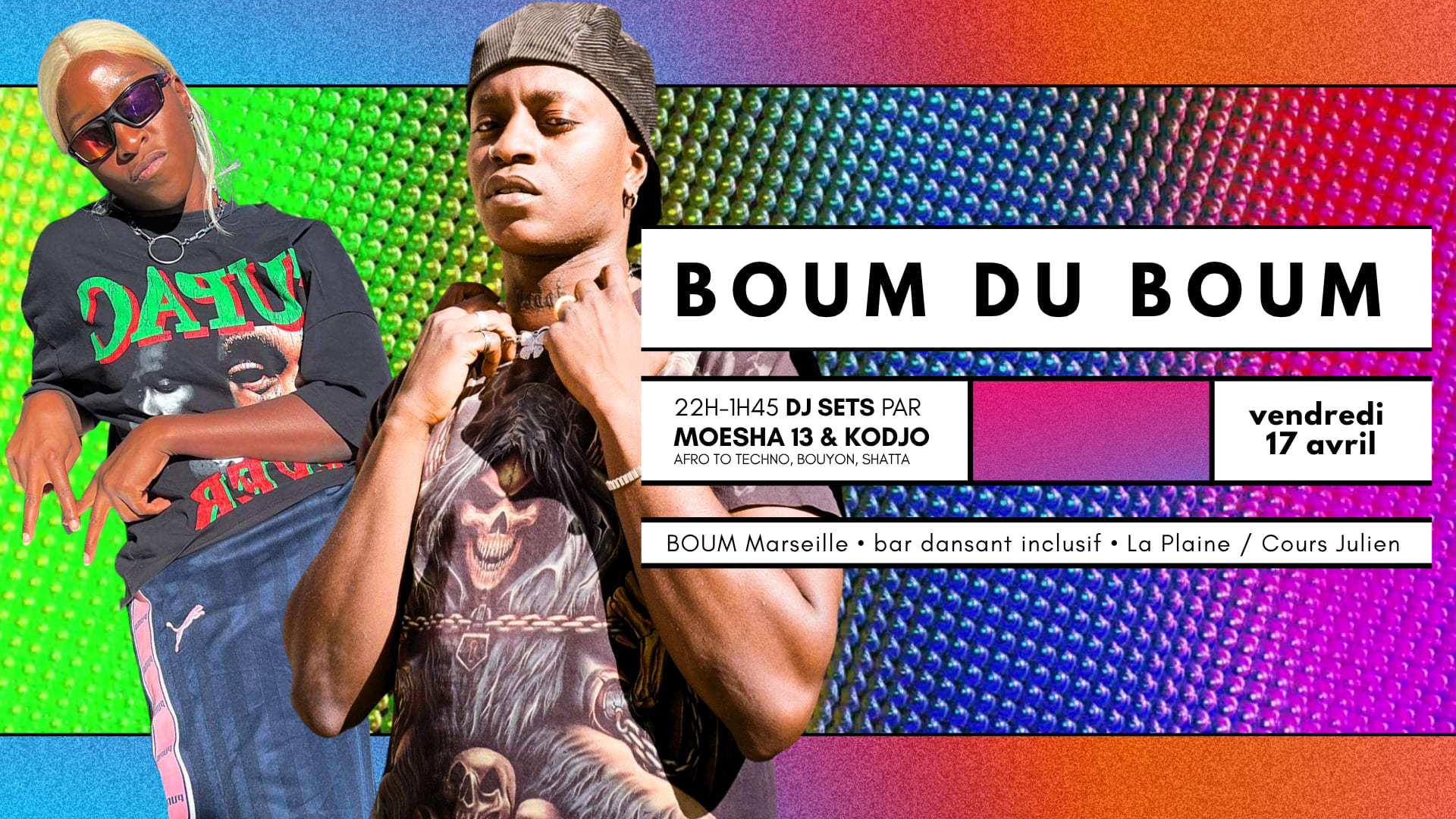 Boum Du Boum - Dj Sets Par Moesha 13 & Kodjo Cover