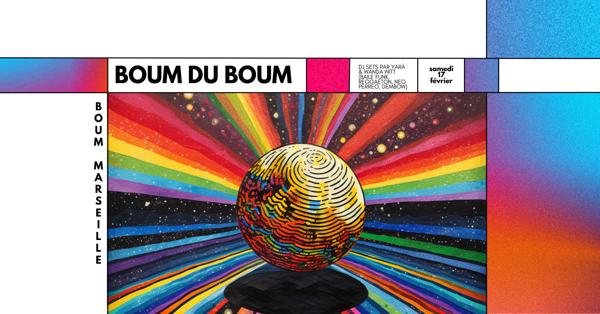 Boum Du Boum • Dj Sets Par Dj Yarà X Wanda Witt Cover