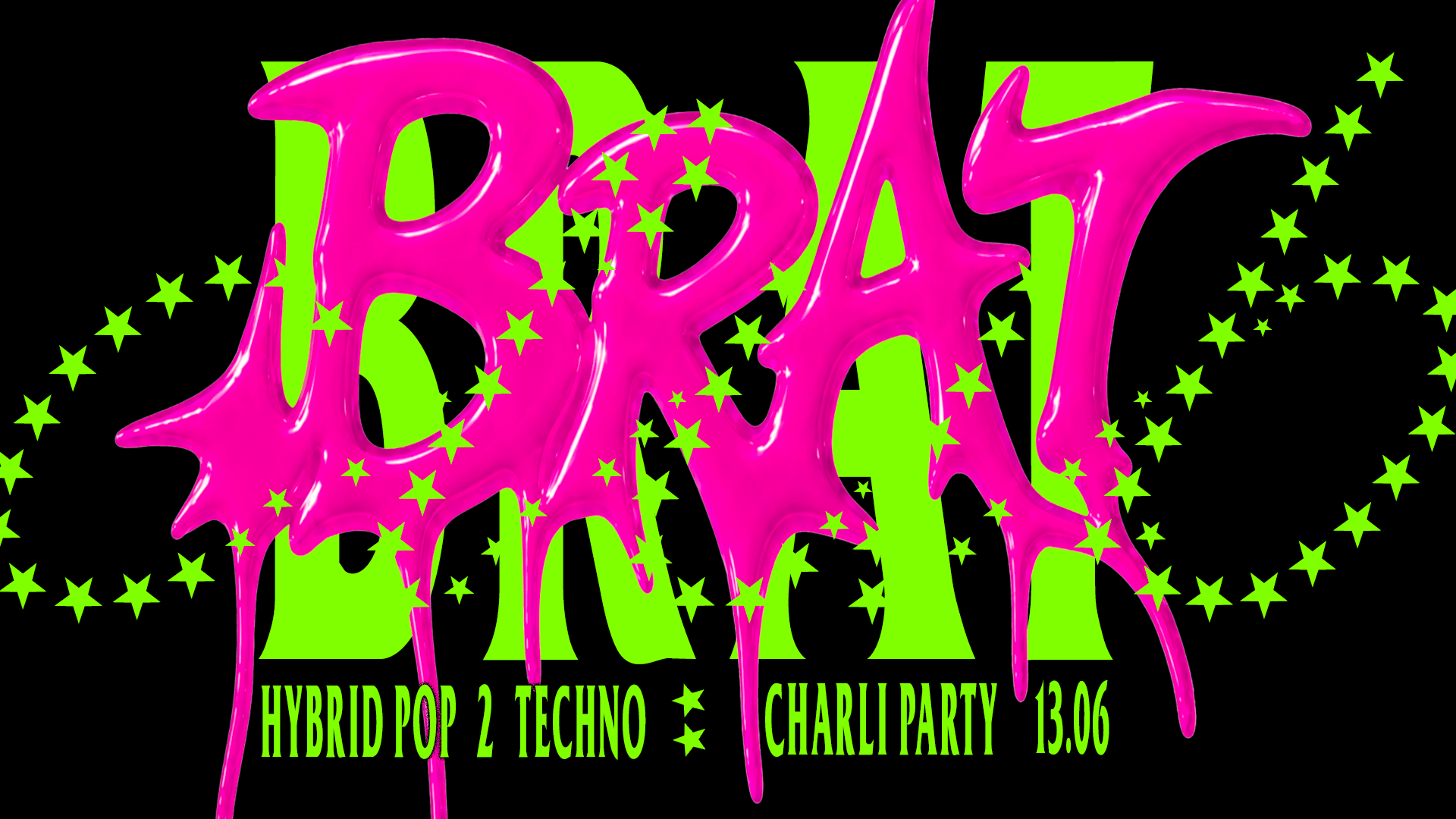 Charli Party - « Brat Club » Hybrid Pop 2 Techno Cover