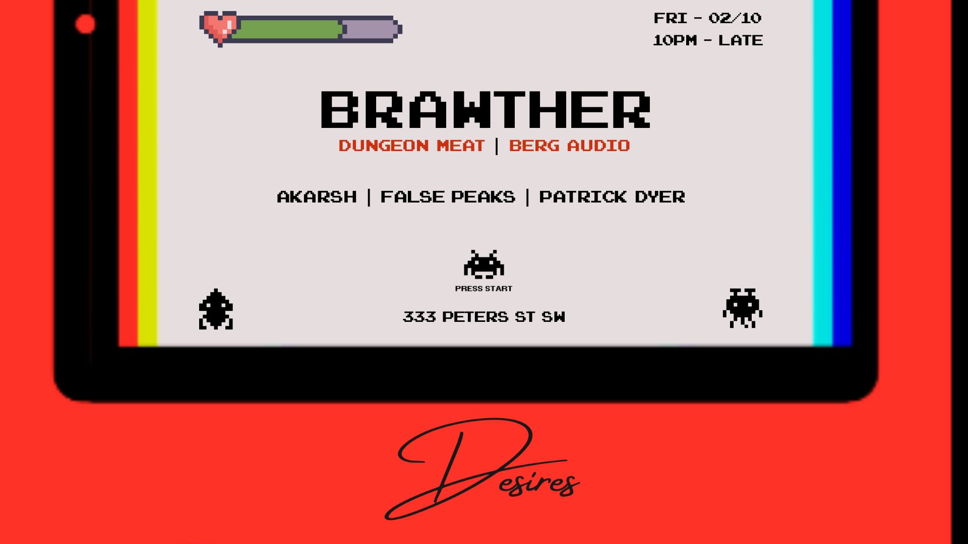 Desires Presents: Brawther Cover
