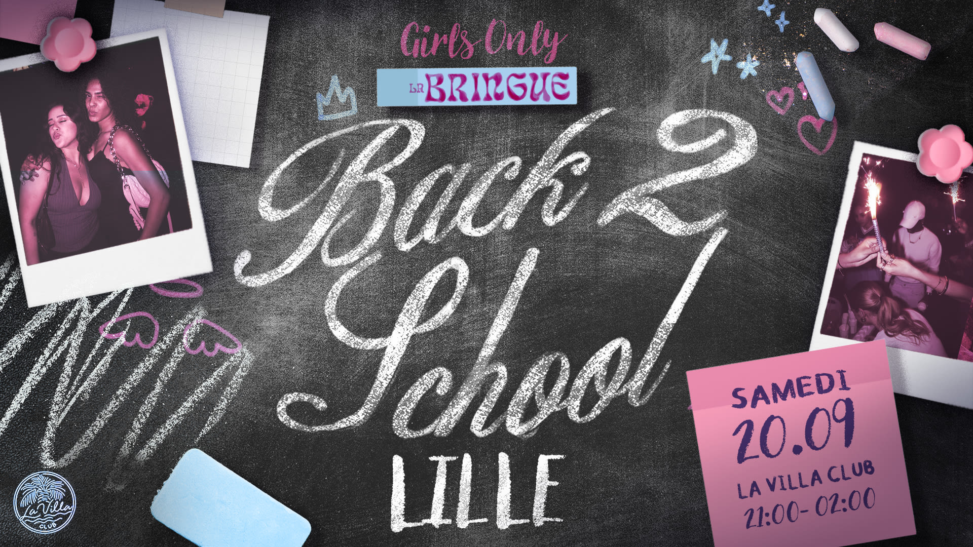 La Bringue Lille - Back 2 School Cover