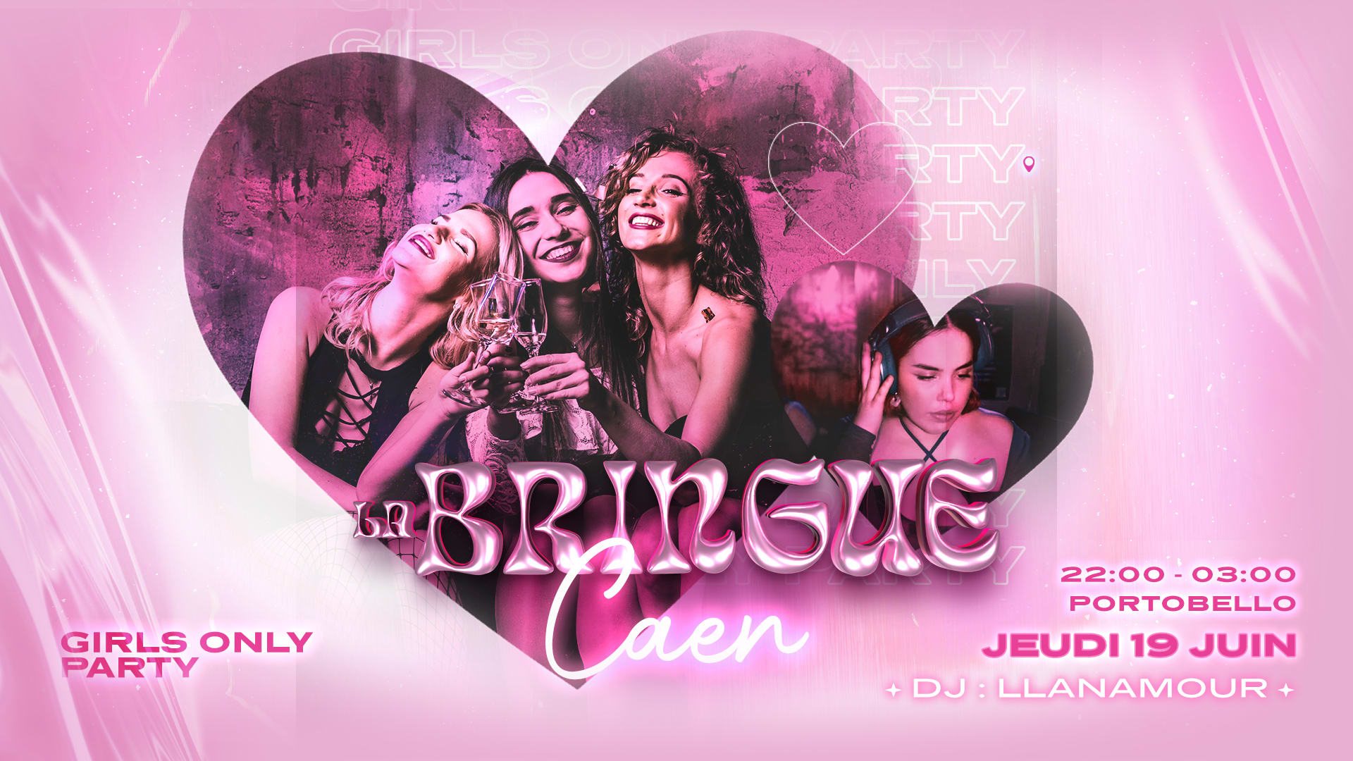 La Bringue Girls Only - Caen Cover