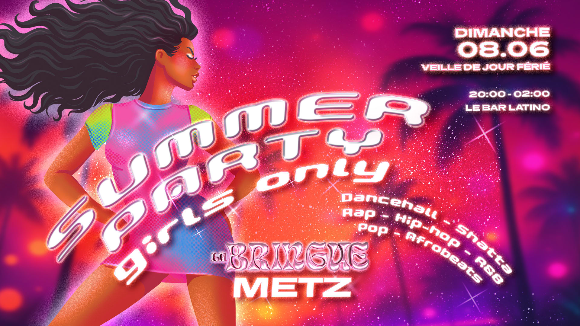 La Bringue - Summer Party Girls Only - Metz Cover