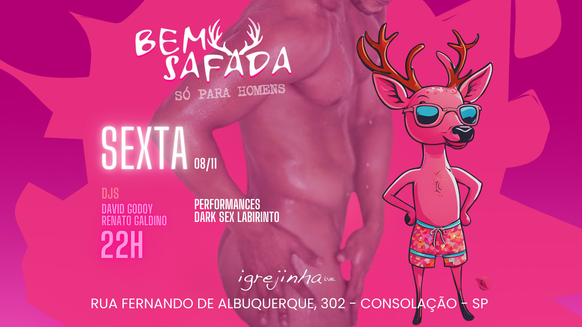 Bem Safada - Sexta 08/11 - Só Para Homens Cover