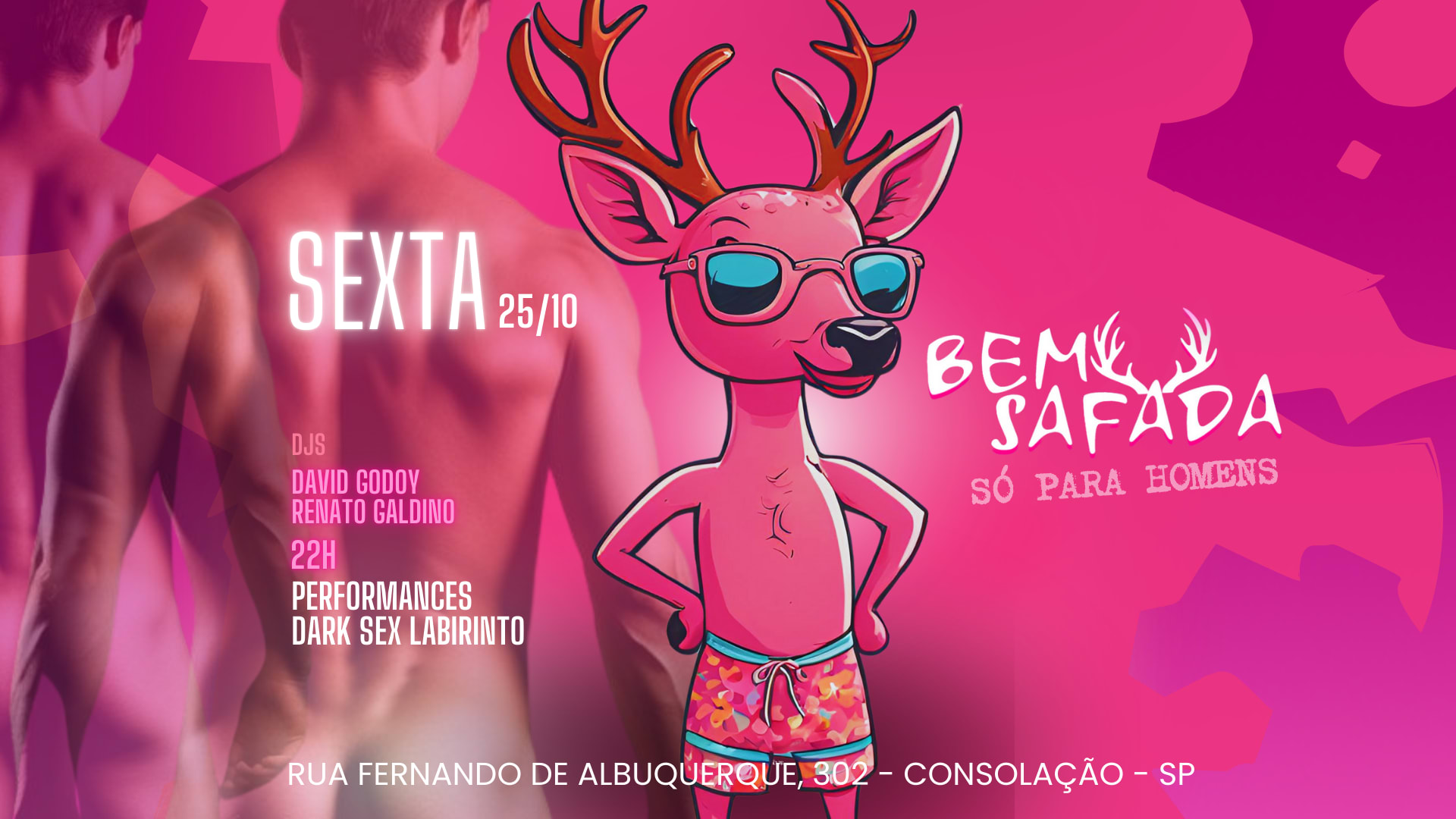 Bem Safada - Sexta 25/10 - Só Para Homens Cover