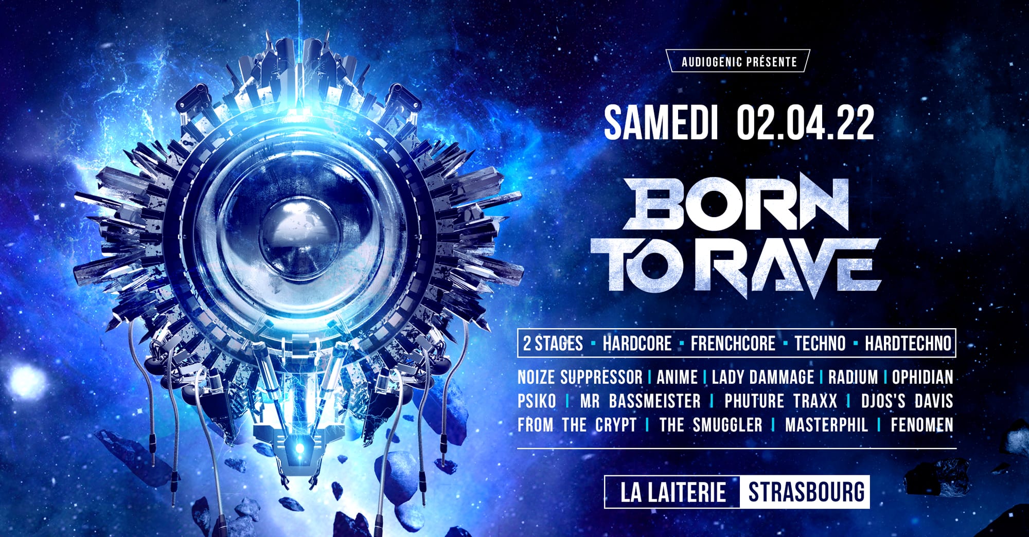 Born To Rave | Strasbourg Cover