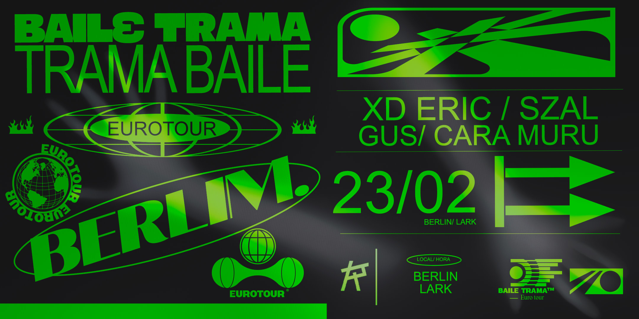 Baile Trama - #1 Berlin Cover