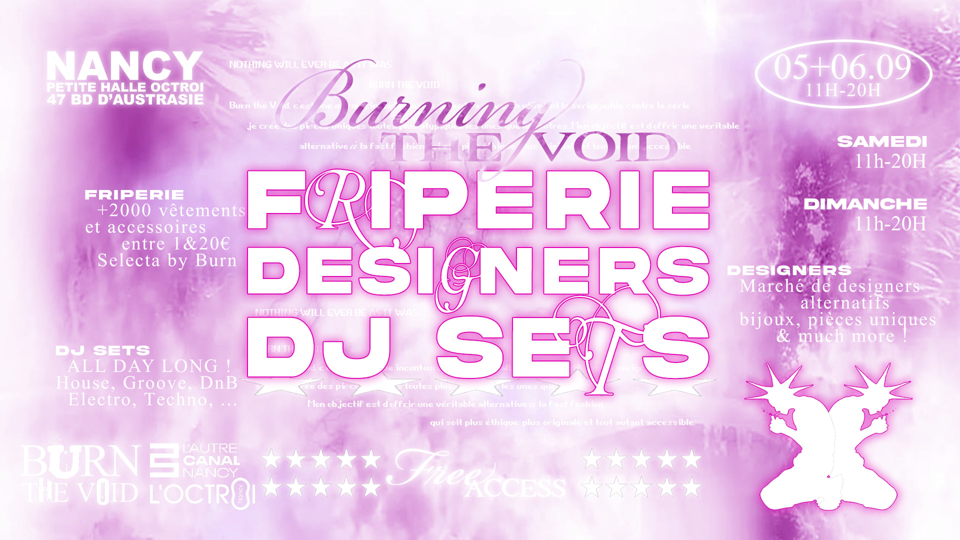 Burning The Void III [Friperie+Designers+Dj Sets] Cover
