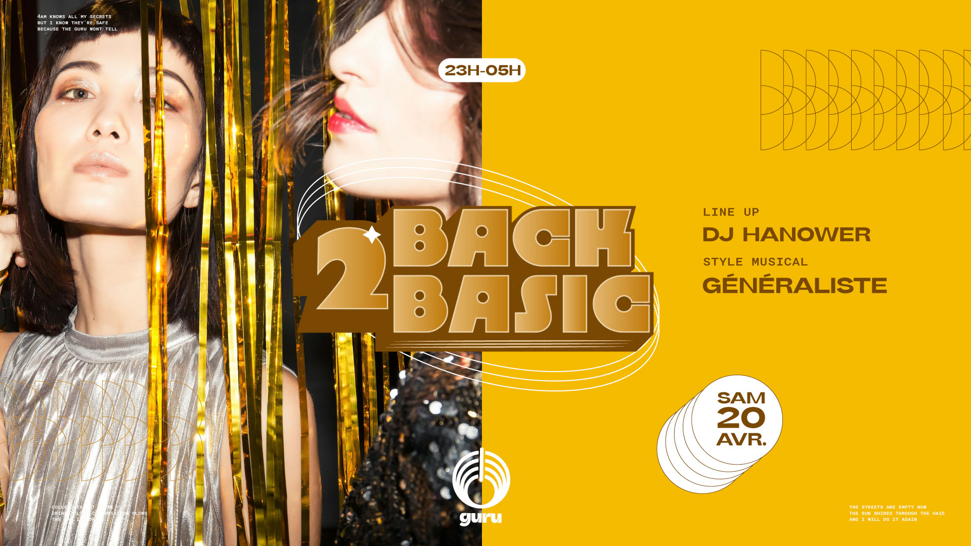 Back To Basics  - Guru Club Cover