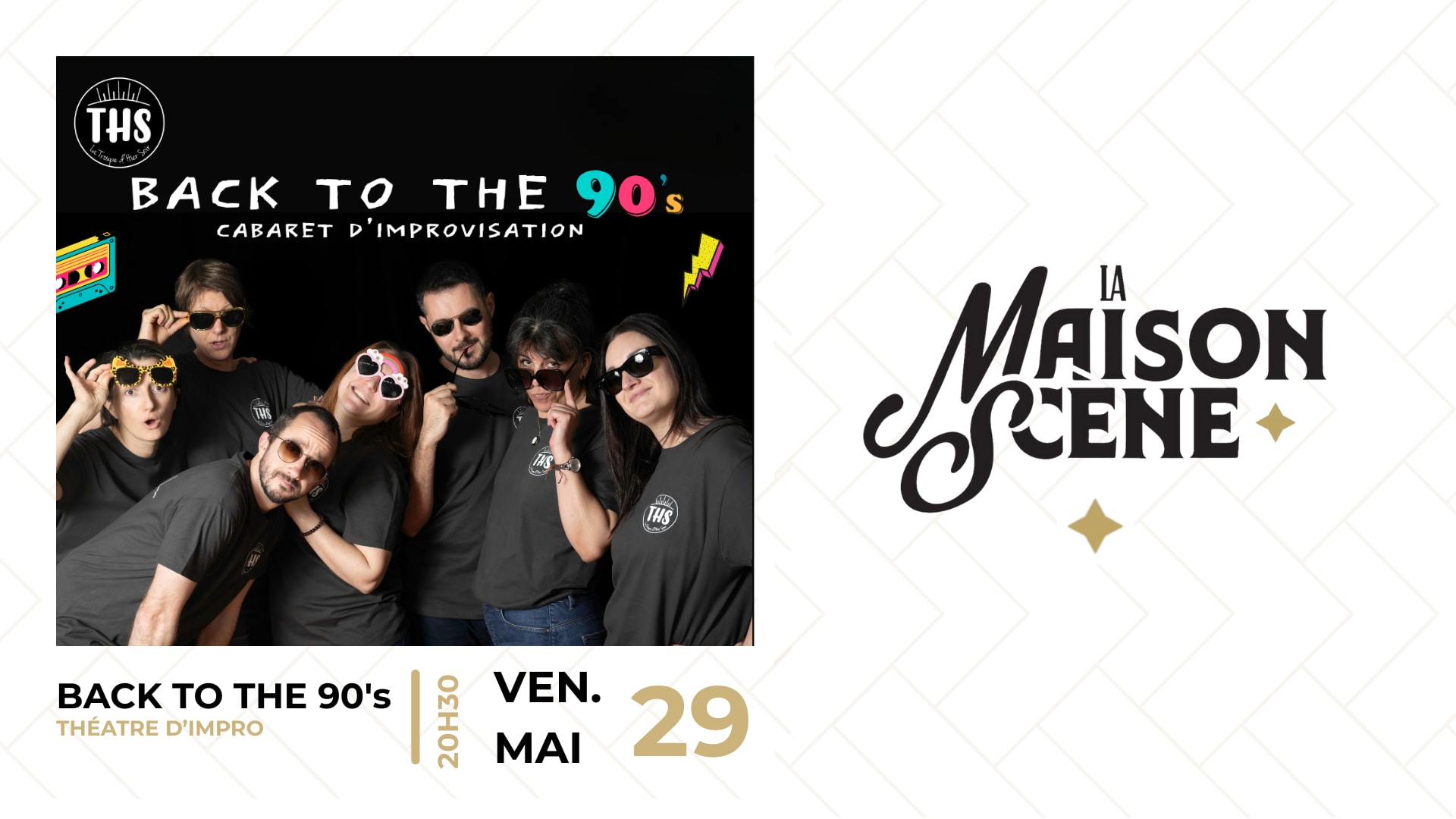 Back To 90's : Théâtre D'improvisation Cover