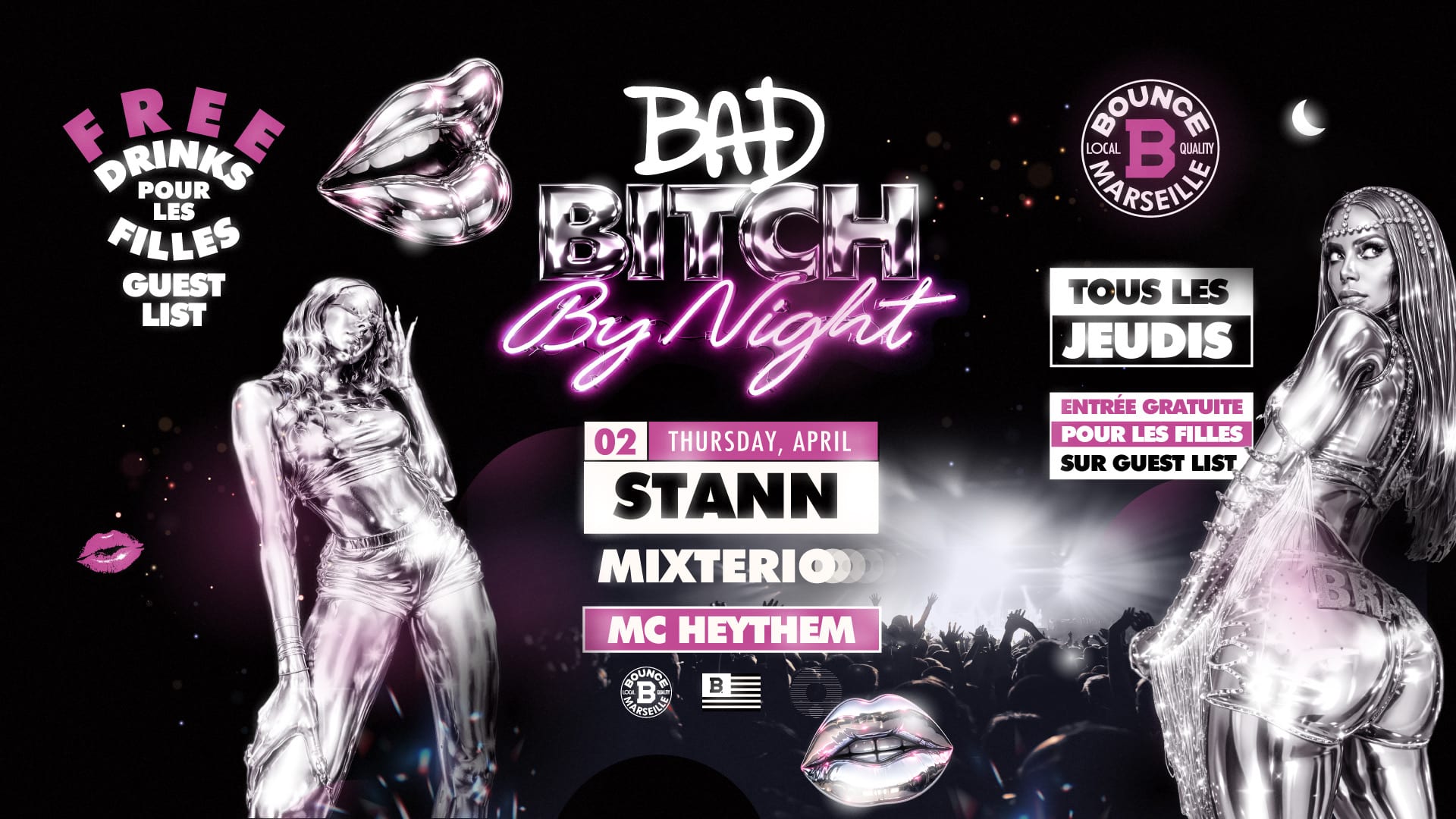 Bad Bitch By Night Stann & Mixterio Cover
