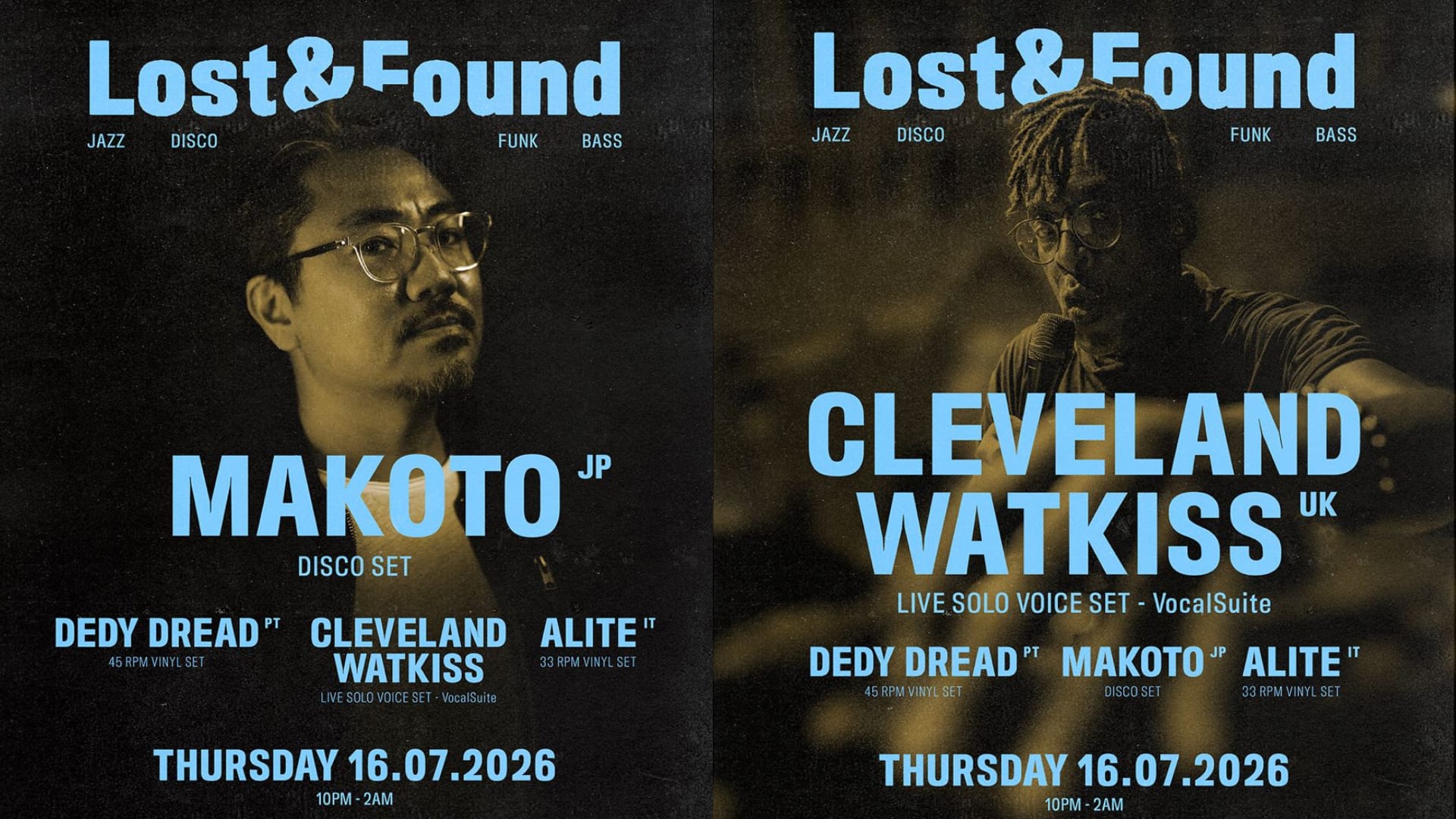 Lost & Found: Cleveland Watkiss, Makoto, Alite & Dedy Dread Cover