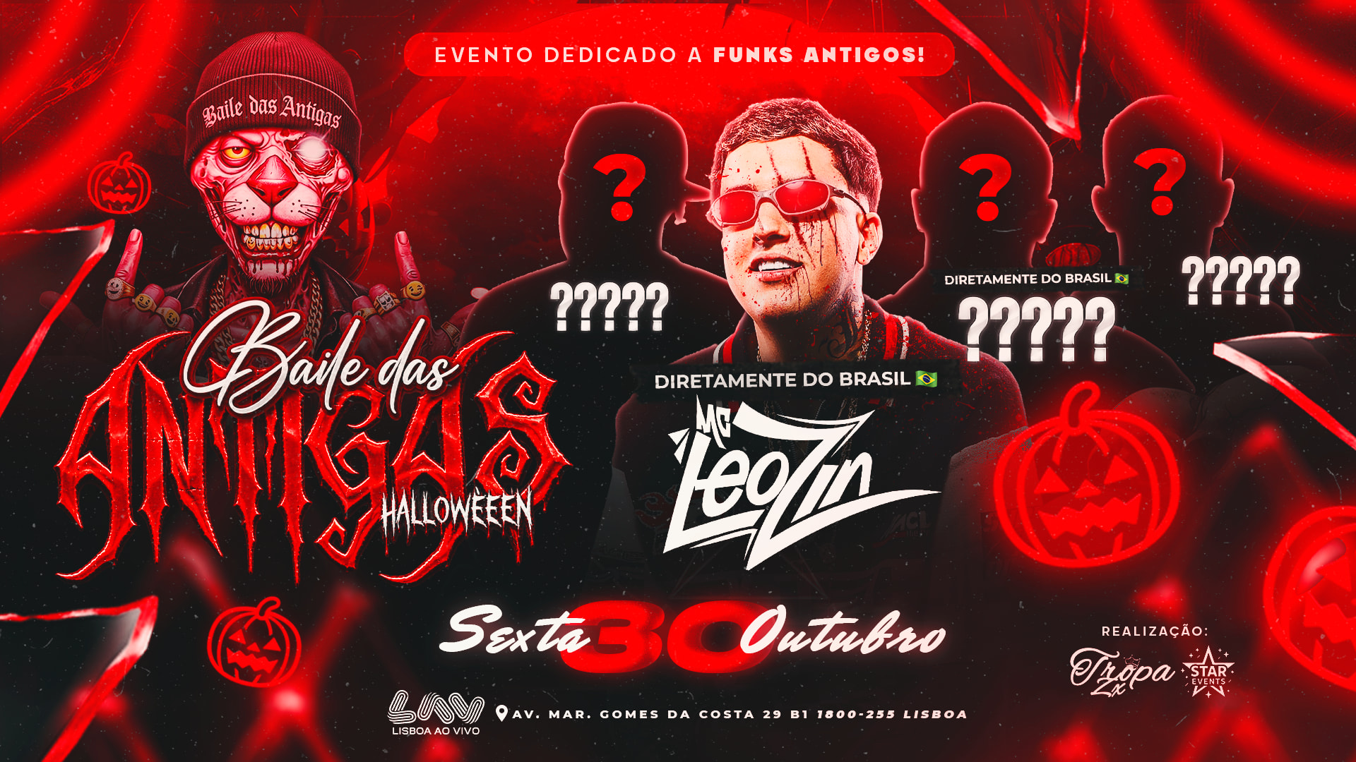 Halloween Baile Das Antigas Cover