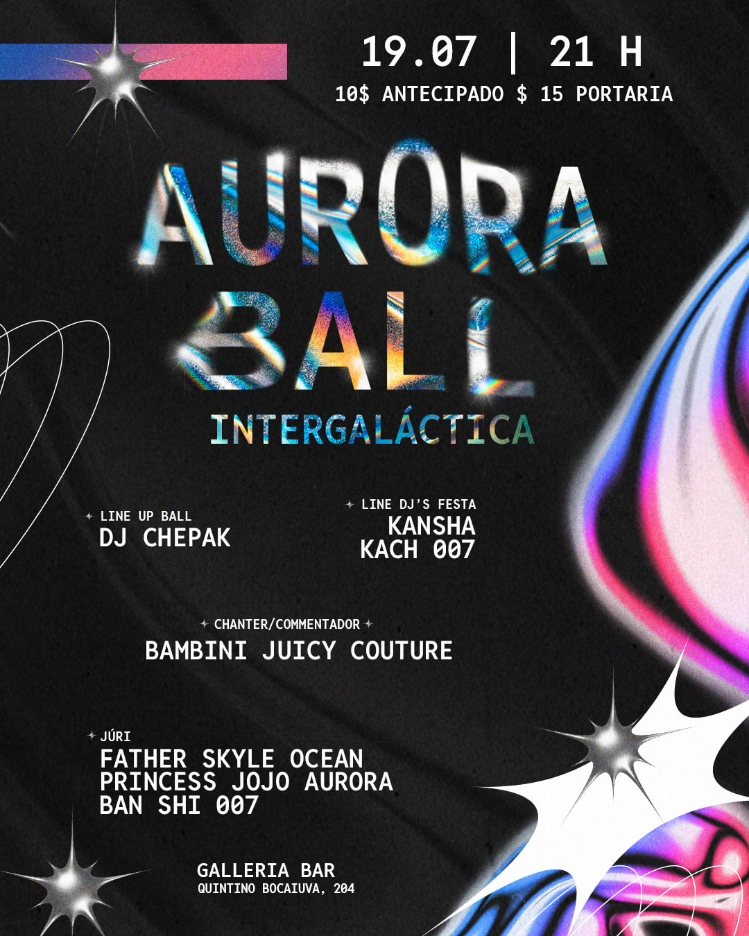 Intergaláctica Kiki Ball Aurora Cover