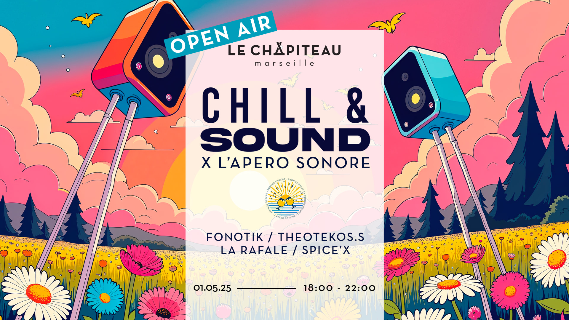 Grand Opening Chill & Sound // L'apero Sonore Cover