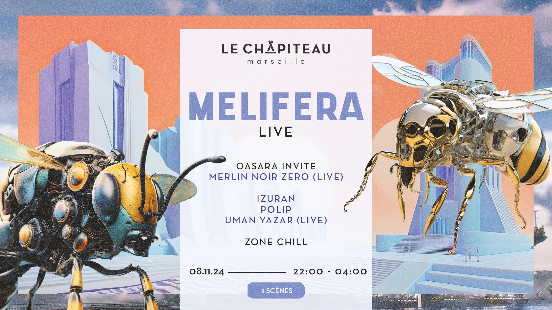 Melifera Live W/ Izuran, Polip, Uman Yazar & More Cover