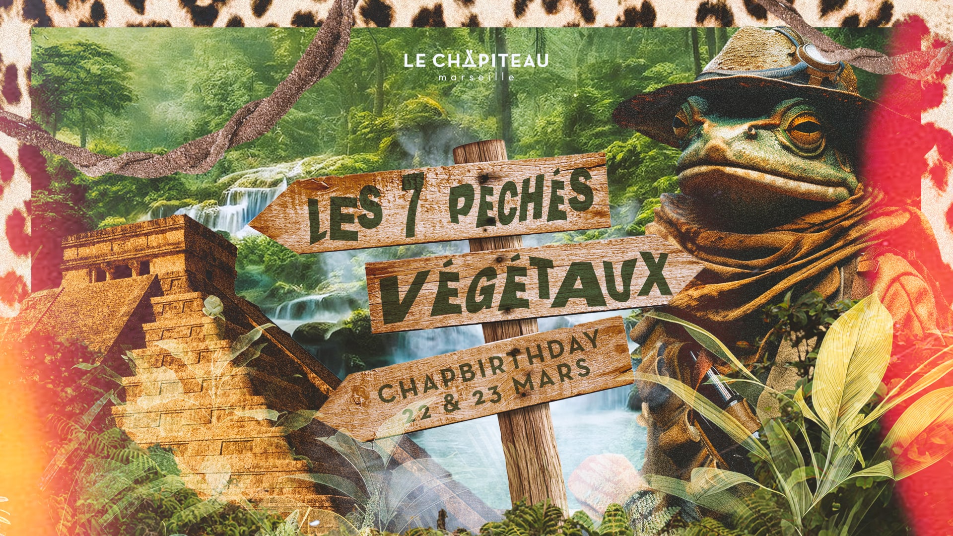 Chapibirthday : Les 7 Pêchés Végétaux - Samedi Cover