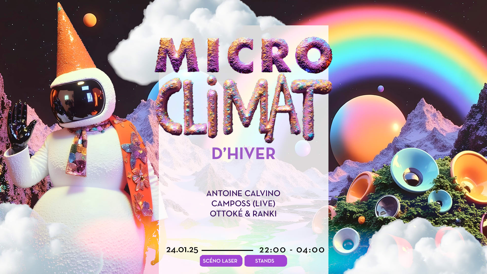 Microclimat D'hiver W/Antoine Calvino,Ottoké B2b Ranki &More Cover