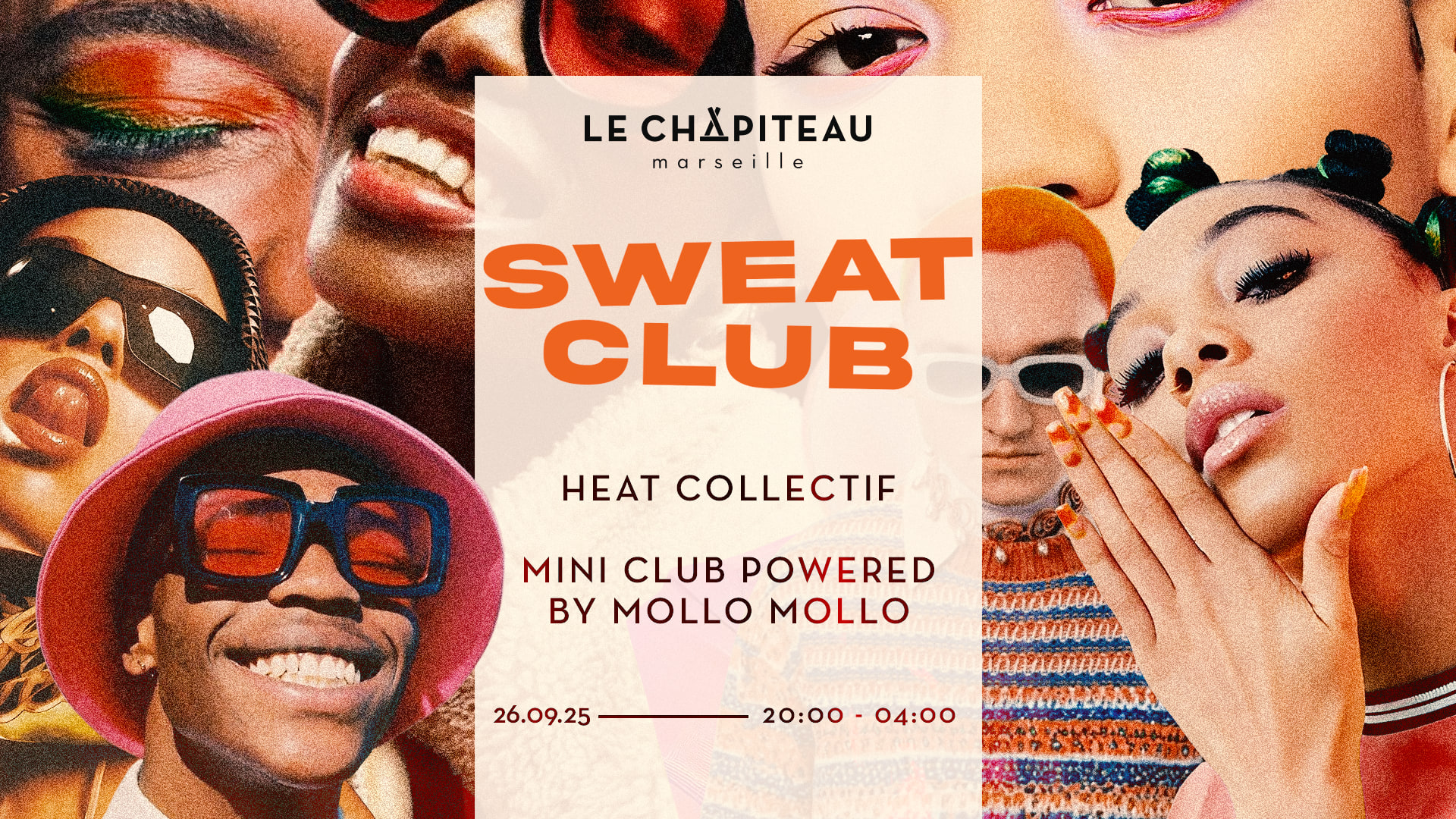 Sweat Club W/ Heat Collectif & Mollo Mollo Cover