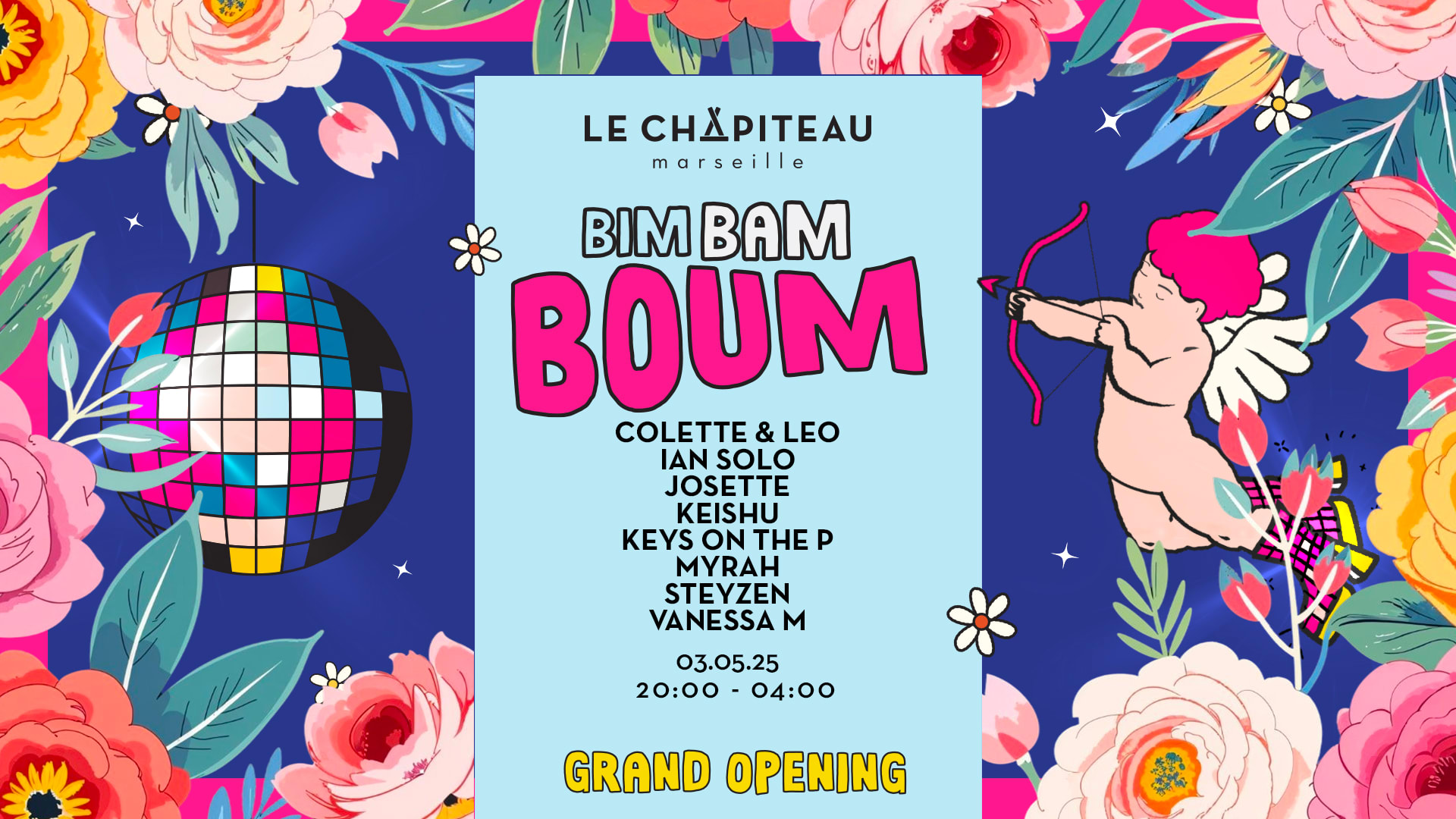 Grand Opening - Bim Bam Boum Cover
